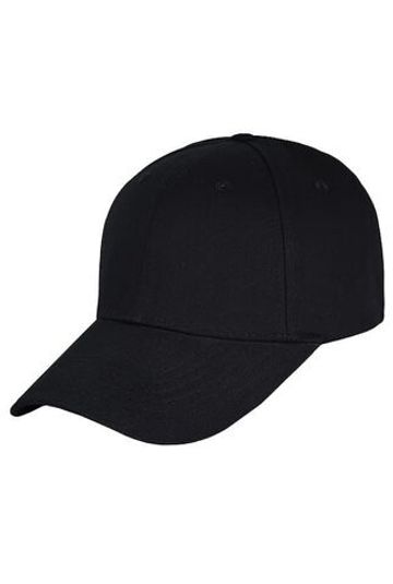 Бейсболка классическая черная