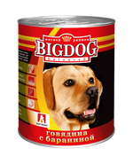 Зоогурман корм консервированный для собак big dog
