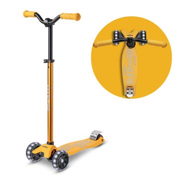Самокат Maxi Micro Deluxe Pro LED солнечно-жёлтый