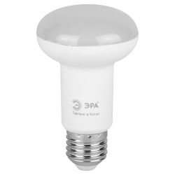 Лампочка светодиодная ЭРА RED LINE LED R63-8W-840-E27 R E27 / Е27 8Вт рефлектор нейтральный белый свет | Лампы cветодиодные Рефлектор (R )