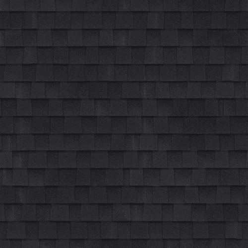 Гибкая черепица Shinglas ФАЗЕНДА Чёрный  (1уп-2,6 кв.м), м2