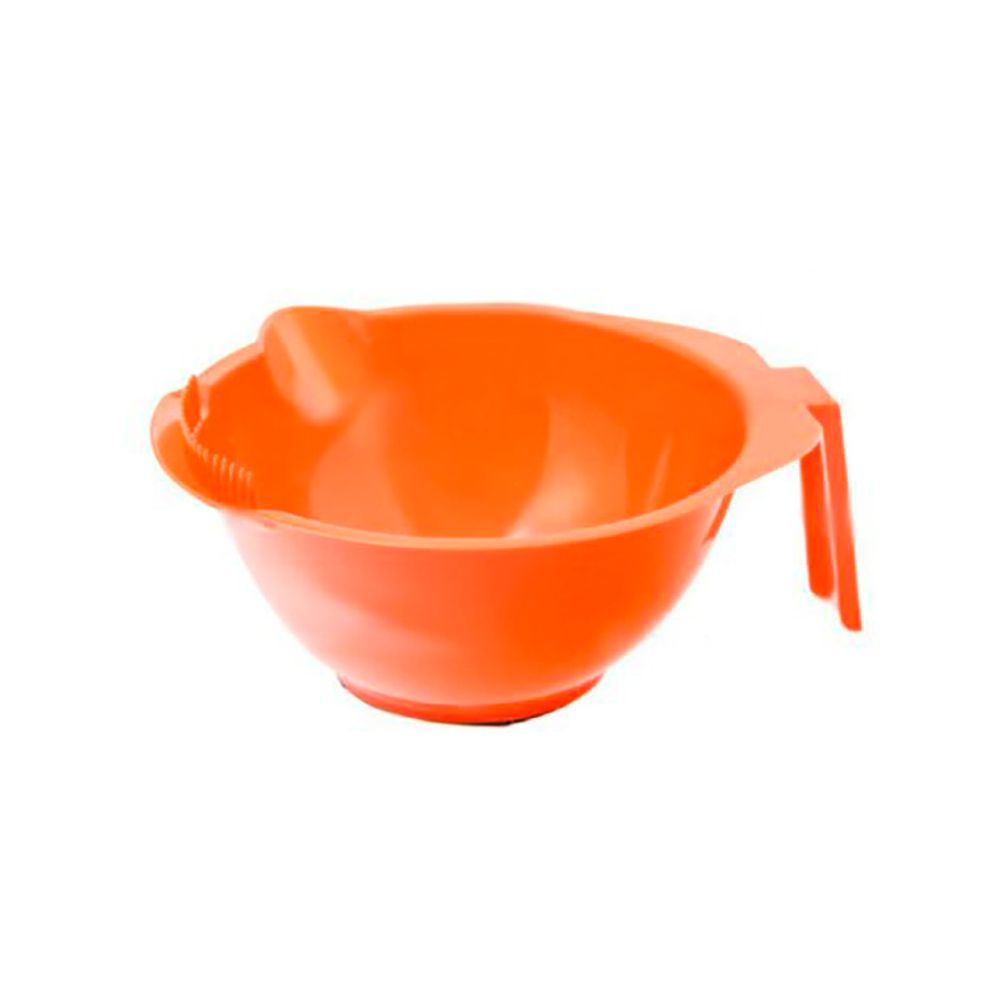 Чаша для краски Harizma h10816 с ручкой (оранжевая, 310мл)