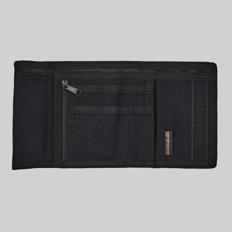 Кошелек Napapijri Happy Wallet 5 Black артикул:NA4HBN041 - купить в магазине Дайс