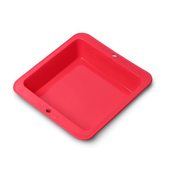 Форма силиконовая квадратная для выпечки 26,1х24,5х6 см. Kamille KM 7754