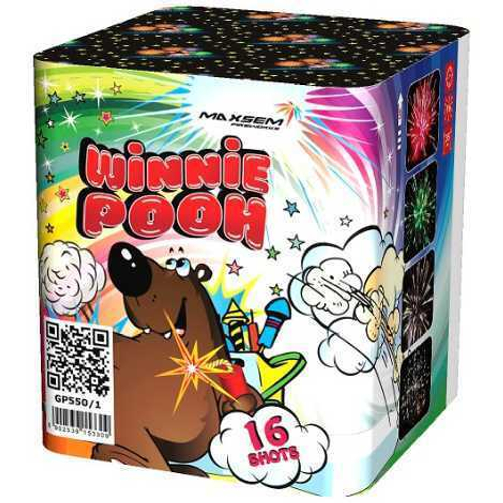Батарея салютов «Винни пух» (1»х16) 24/1