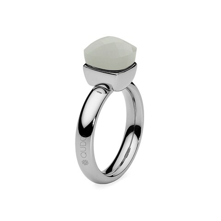 Кольцо Qudo Firenze Light Grey Opal 17.2 мм 610322 BW/S размер 18