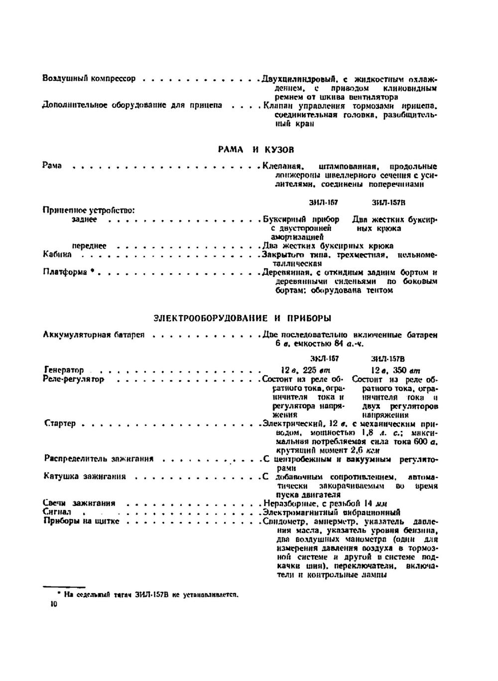 Каталог запасных частей трехосного автомобиля ЗИЛ-157 и седельного тягача ЗИЛ-157В | Нет автора