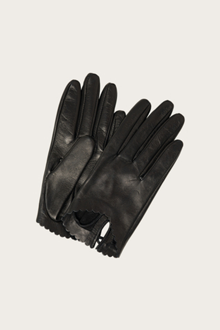 УКОРОЧЕННЫЕ ПЕРЧАТКИ ИЗ КОЖИ