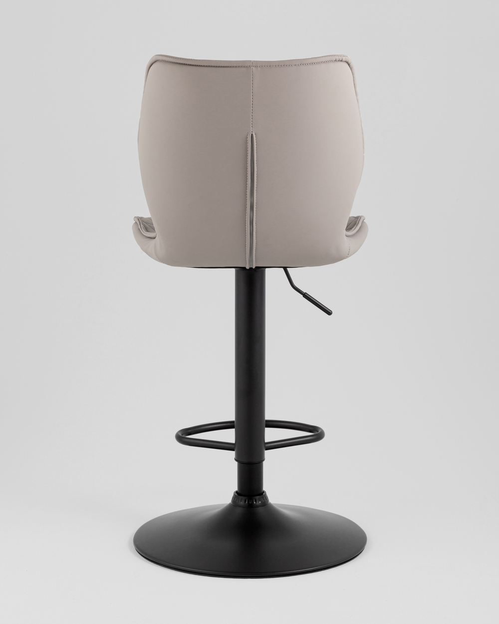 Стул барный Dome экокожа серый 2 шт