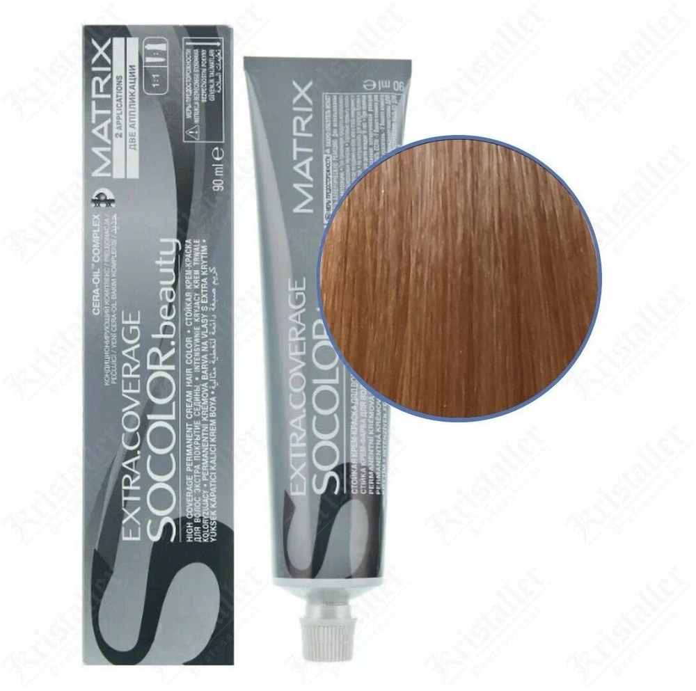 Matrix Краска для волос  SoColor Pre-Bonded 510G очень-очень светлый блондин золотистый  90мл