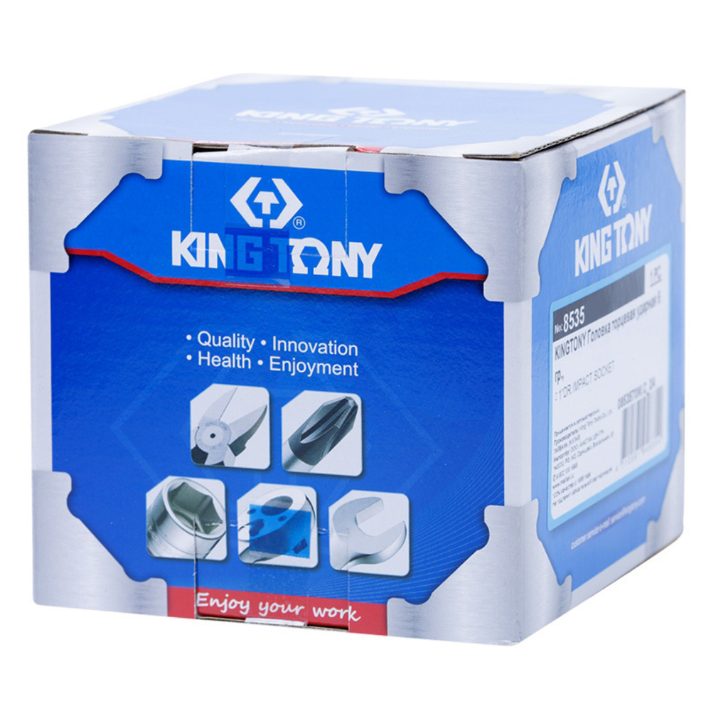 KING TONY (853568M) Головка торцевая ударная шестигранная 1", 68 мм