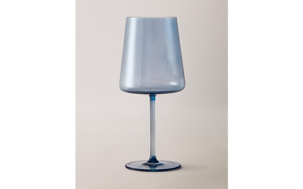 Zara Home бокал из стекла, цвет зелёный, 23.4 см
