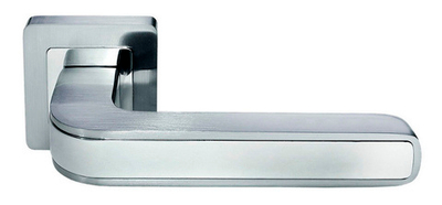 Ручка MORELLI MH-46 SC/CP-S55 мат.хром/хром СКРУГЛ квадрат