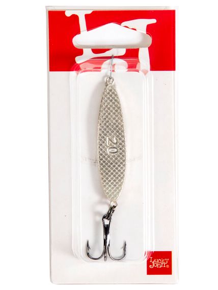 Блесна HEAVY silver 20г 47мм