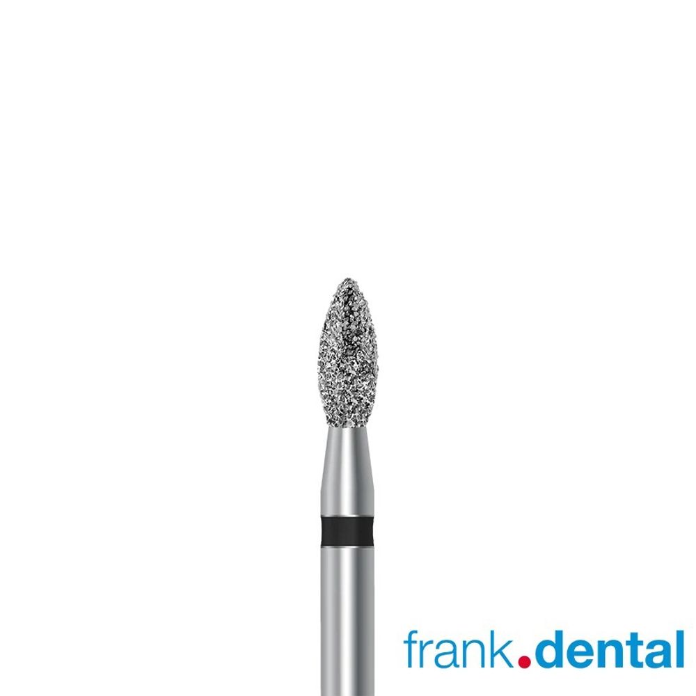 Бор алмазный черный Frank Dental типа FG - D.368.021.SG.FG