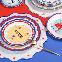 BACI MILANO Тарелка десертная Любовь