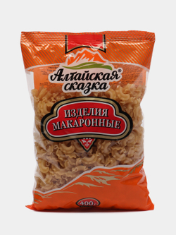 Макароны Алтайская Сказка Спираль 400 гр