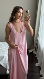 Платье-Майка Розовый кварц 2025