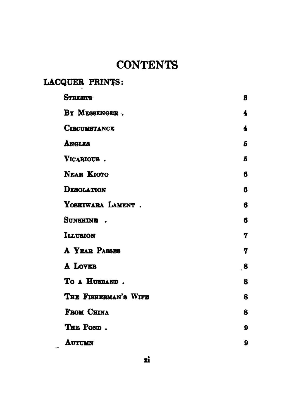 Pictures of the floating world | Amy Lowell