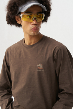 Лонгслив Nothomme Monterest Quick Drying коричневый