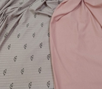 Футер (принт). Бабочки на пудре, ВО