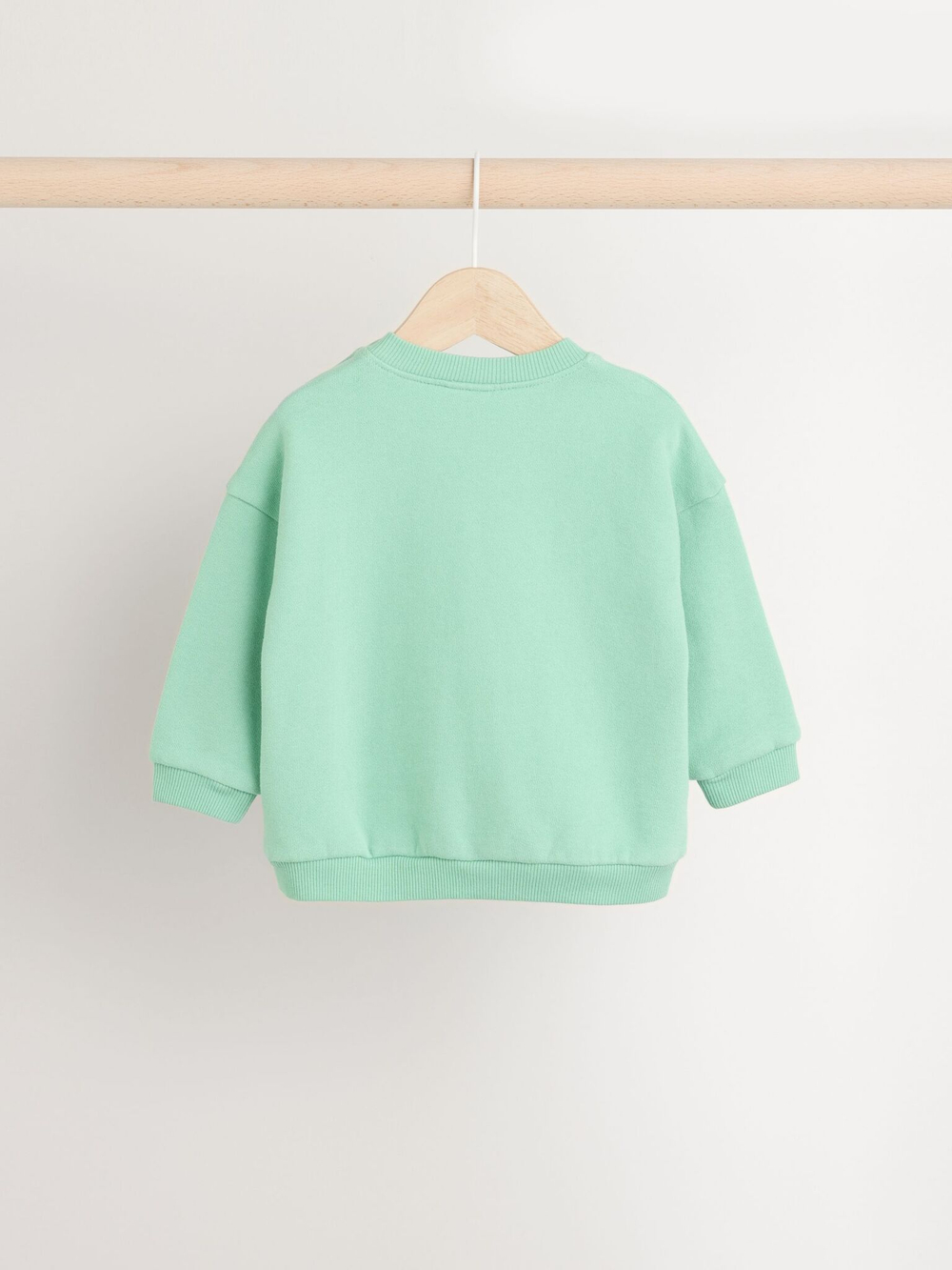 Лонгслив и брюки в комплекте для малышей Next B87-318, Светло-зеленый, Розовый