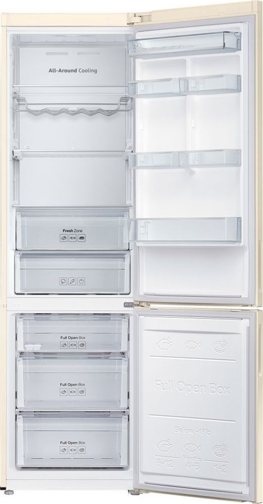 Холодильник Samsung RB37A5290EL/WT