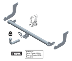 Фаркоп Brink (Thule) 593500 для Ford Transit (2014 - )(паспорт и сертификат в комплекте)(без электрики)