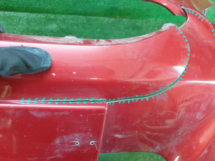 Бампер передний Hyundai Solaris 1 (2010-2014)