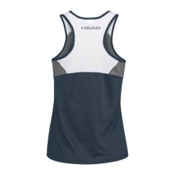 Женская теннисная майка HEAD Club 22 Tank Top Women - Dark Blue, Olive