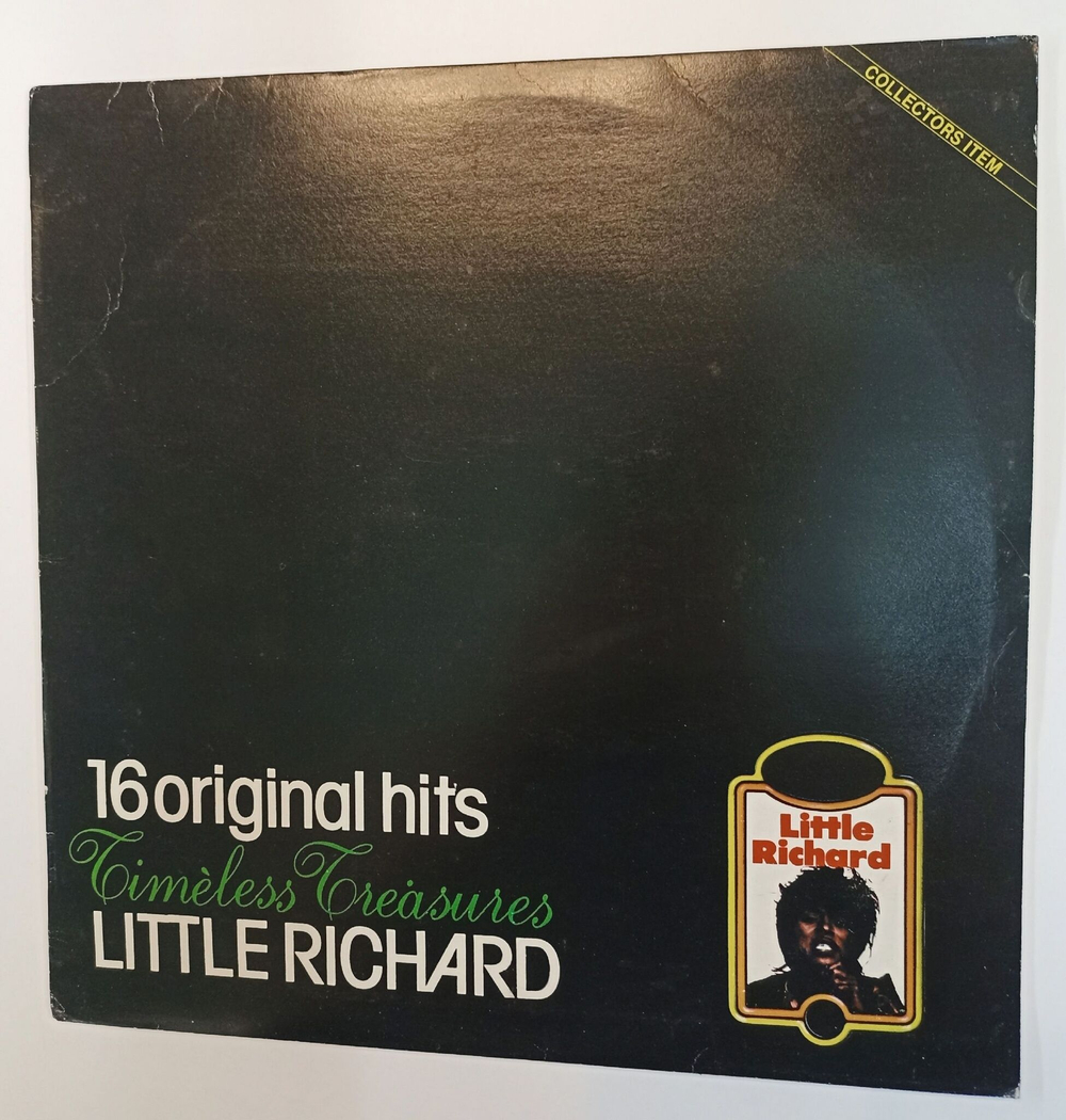 Винтажная виниловая пластинка LP Little Richard 16 Original Hits (Югославия 1985)