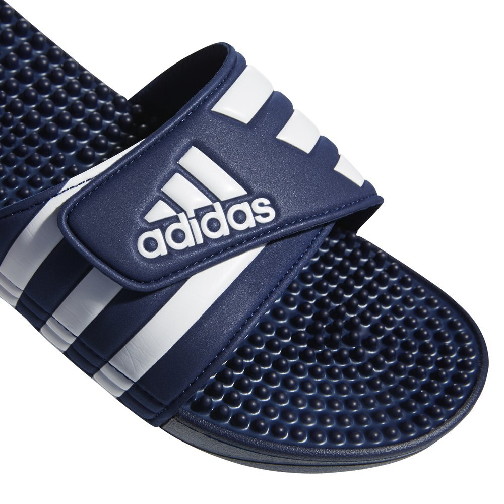 Мужские шлепанцы adidas Adissage M Сине-Белые