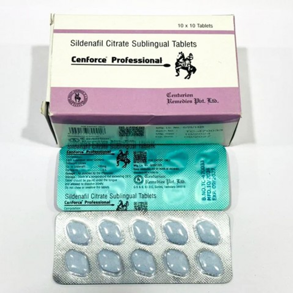Препарат для усиления потенции Cenforce Professional (10 таб.)