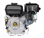 Двигатель бензиновый Huter GE-170F-20