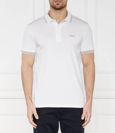 Поло Paddy BOSS GREEN - белый(50512995)