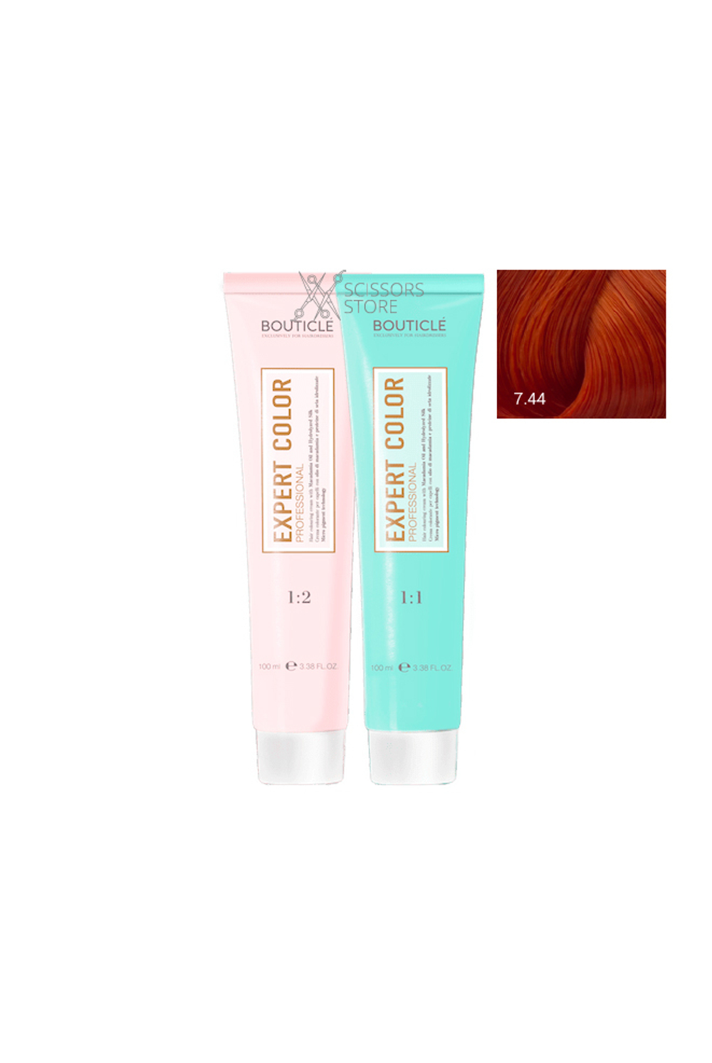 Expert Color Hair Color Cream 7/44 русый интенсивный медный 100 мл