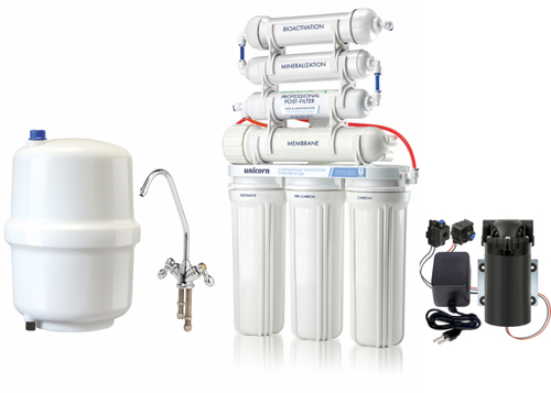 Обратноосмотическая система с помповым блоком UNICORN (FRO_7P)