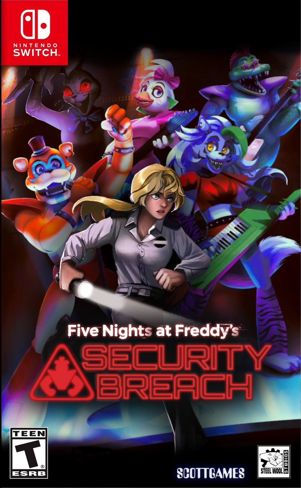 Five Nights at Freddy's: Security Breach (картридж для Nintendo Switch, интерфейс и субтитры на русском языке)
