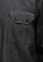 Рубашка мужская Denim BLACK