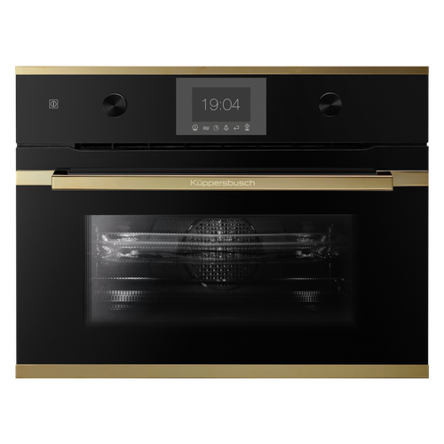 Компактный духовой шкаф с микроволнами Kuppersbusch CBM 6350.0 S4 Gold