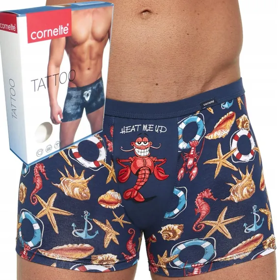 Трусы мужские боксеры Cornette Tattoo Lobster 280/208