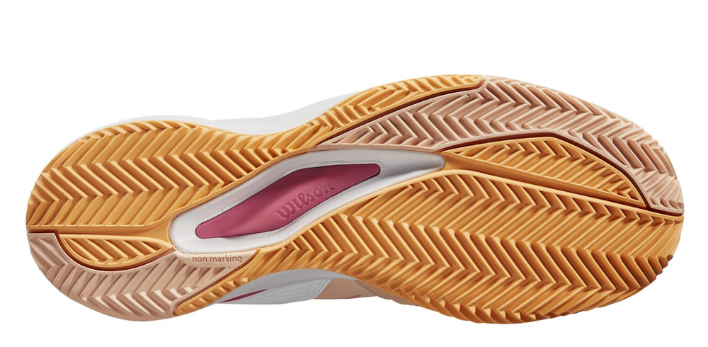 Женские теннисные кроссовки Wilson Rush Pro Ace Clay - Orange