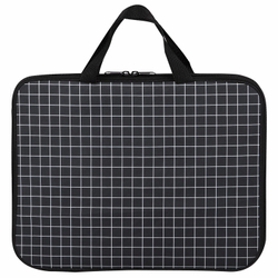 Папка на молнии с ручками BRAUBERG А4, 1 отделение, полиэстер, 20мм, Checkered, 272173