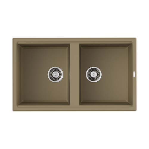 кухонная мойка Omoikiri Tedori 86-2-CH Tetogranit/шампань