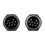 Авиационный разъем GX20 9Pin (штекер+гнездо)