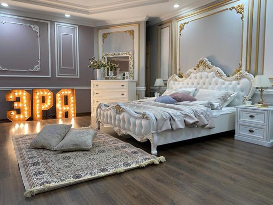 Кровать НАТАЛИ  с мягким изголовьем