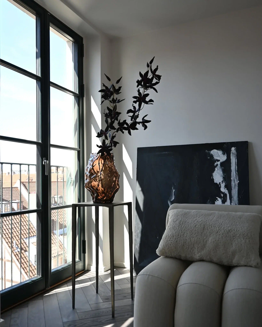 Ваза 101 Copenhagen Katachi Vase, Medio - Smoked Forest