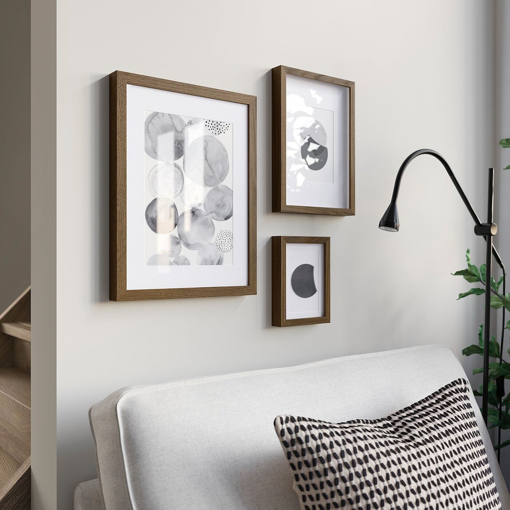 IKEA RÖDALM  (ИКЕА РÖДАЛМ)  -  Рама, орех, 21x30 см