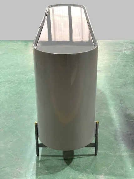 Комод 9686 180х80 см, серый глянец