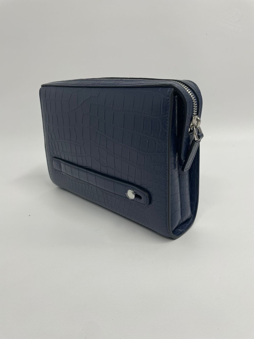 Клатч Hermes из кожи крокодила